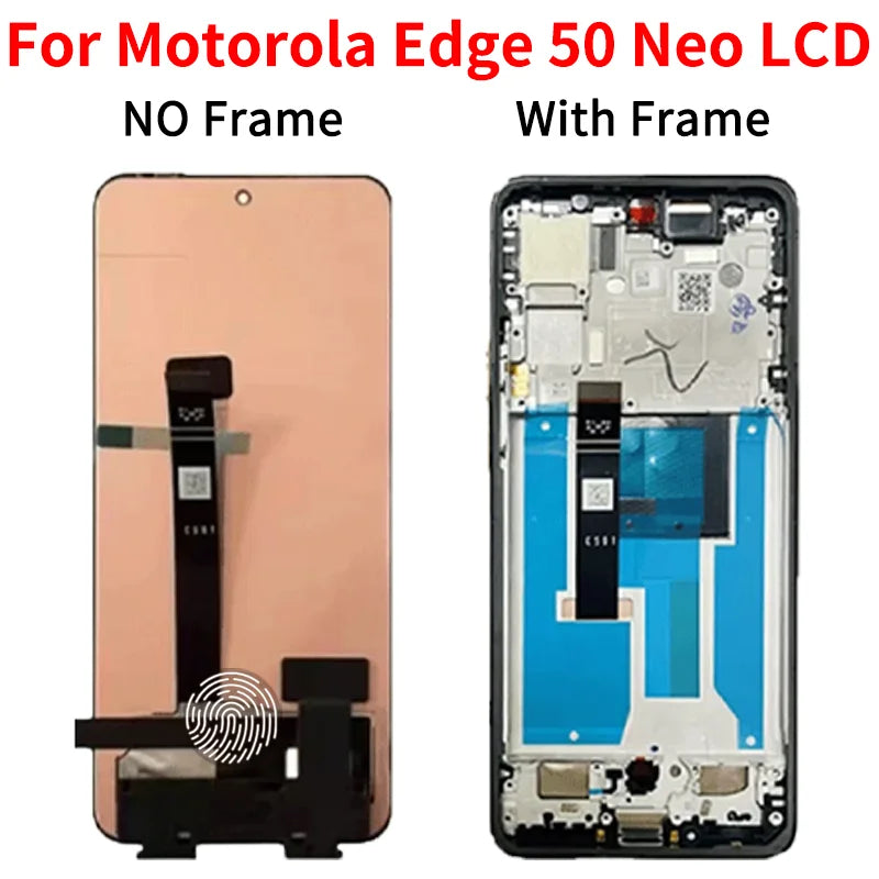 Edge50 Neo XT2409-1 Display For Motorola Edge30 Neo XT2245-1 LCD Display Touch Screen Touch For Moto Edge40 Neo XT2307-1 Motorola phone repair parts