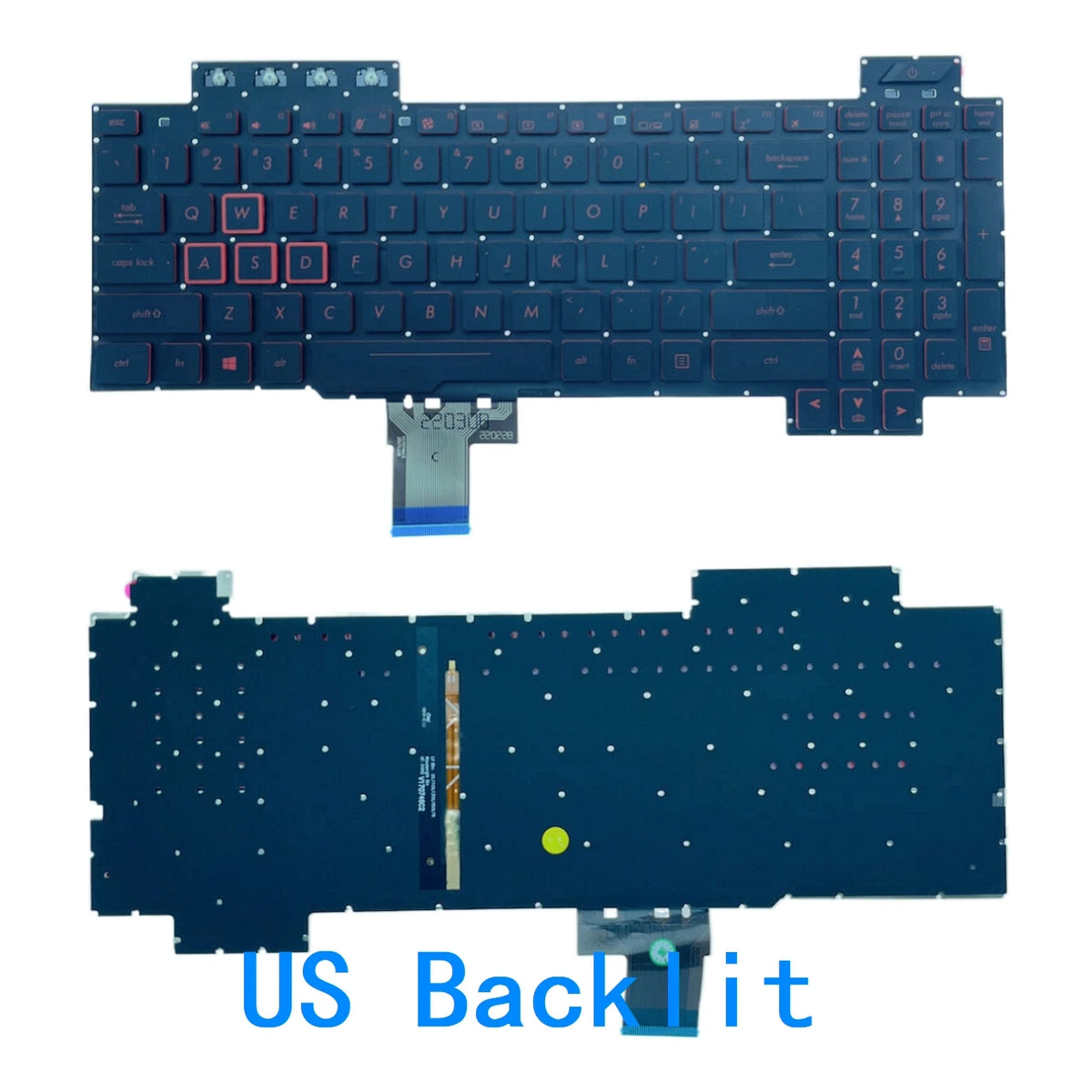 New US Russian Spanish Language  RGB Keyboard For ASUS ROG FX504 FX504GD FX504GE FX504GM FX80 FX80GM FX505 FX86 FX705 ASUS laptop repair parts