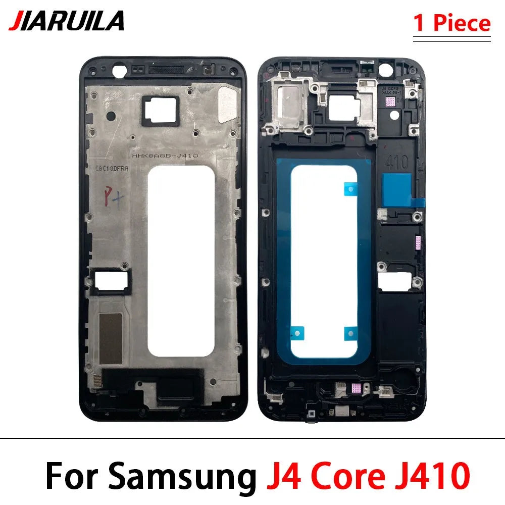 Middle Frame Front Bezel Cover Chassis Housing Back Plate LCD Holder For Samsung J4 J5 J6 J7 Prime Plus Core 2017 J530 J730 J610 Samsung phone repair parts