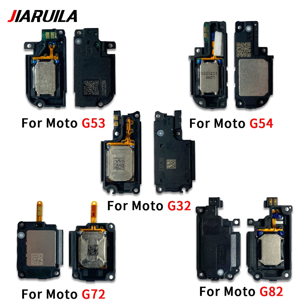 22Pcs, Loud Speaker Buzzer Ringer Loudspeaker Flex Cable For Motorola Moto G13 G23 G53 G14 G34 G54 G22 G32 G52 G72 G82 G24 Powe Motorola phone repair parts