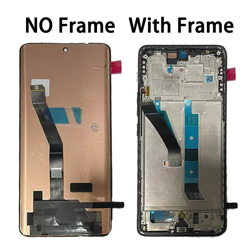 25096RA9BG, 25098RA98G Premium Lcd For Xiaomi Redmi Note 15 5G Display Touch Screen Digitizer Panel Assembly With Frame Xiaomi phone repair parts