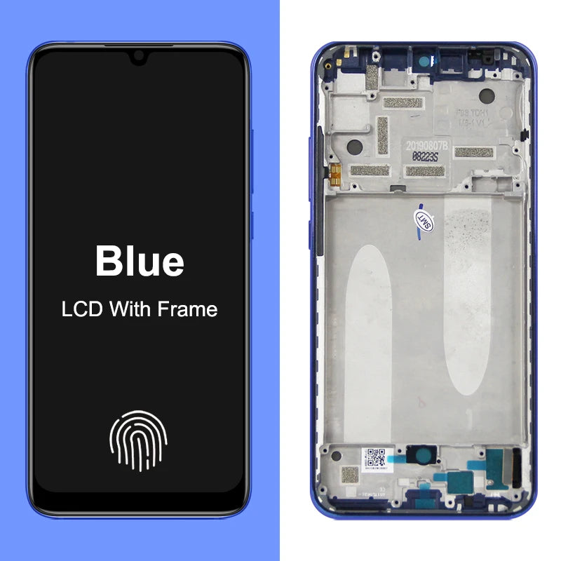 6.01" Mi A3 , for Xiaomi Mi A3 M1906F9SH Lcd Display Digital Touch Screen with Frame for Xiaomi Mi CC9e Screen Replacement Xiaomi phone repair parts
