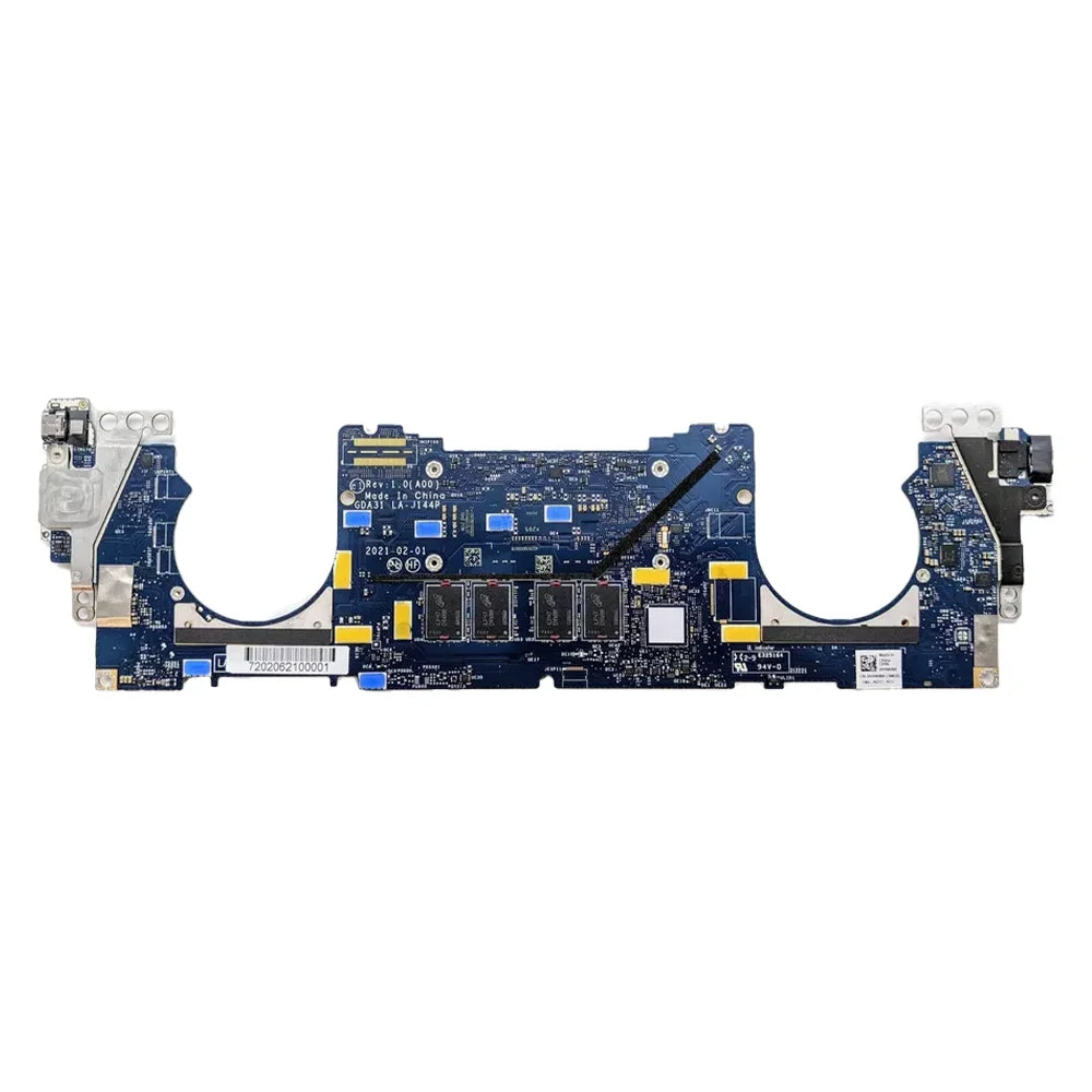 Laptop Motherboard for DELL XPS 13 9310  LA-J143P With CPU I3-1145G4 I5-1135G7 I7-1165G7 I7-1185G7 RAM 8/16/32G FRU:0THX8P 41XJ5 Dell laptop repair parts