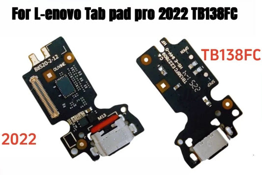 USB Charging Port Connector Plug Jack Charge Dock Board Flex Cable For Lenovo Tab pad pro 2022 TB138FC cable repair Lenovo tablet repair parts
