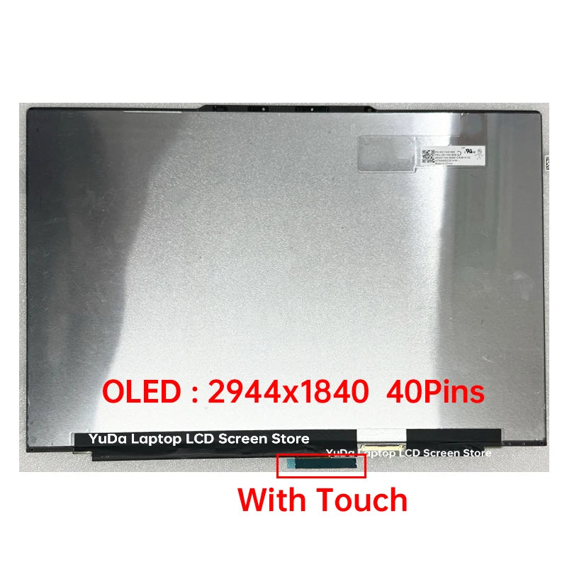 14.5 Inch Laptop LCD Touch Screen For Lenovo Yoga Slim 7 14APU8 Type 83AA Display Digitizer Assembly Replacement OLED 2944x1840 Lenovo laptop repair parts