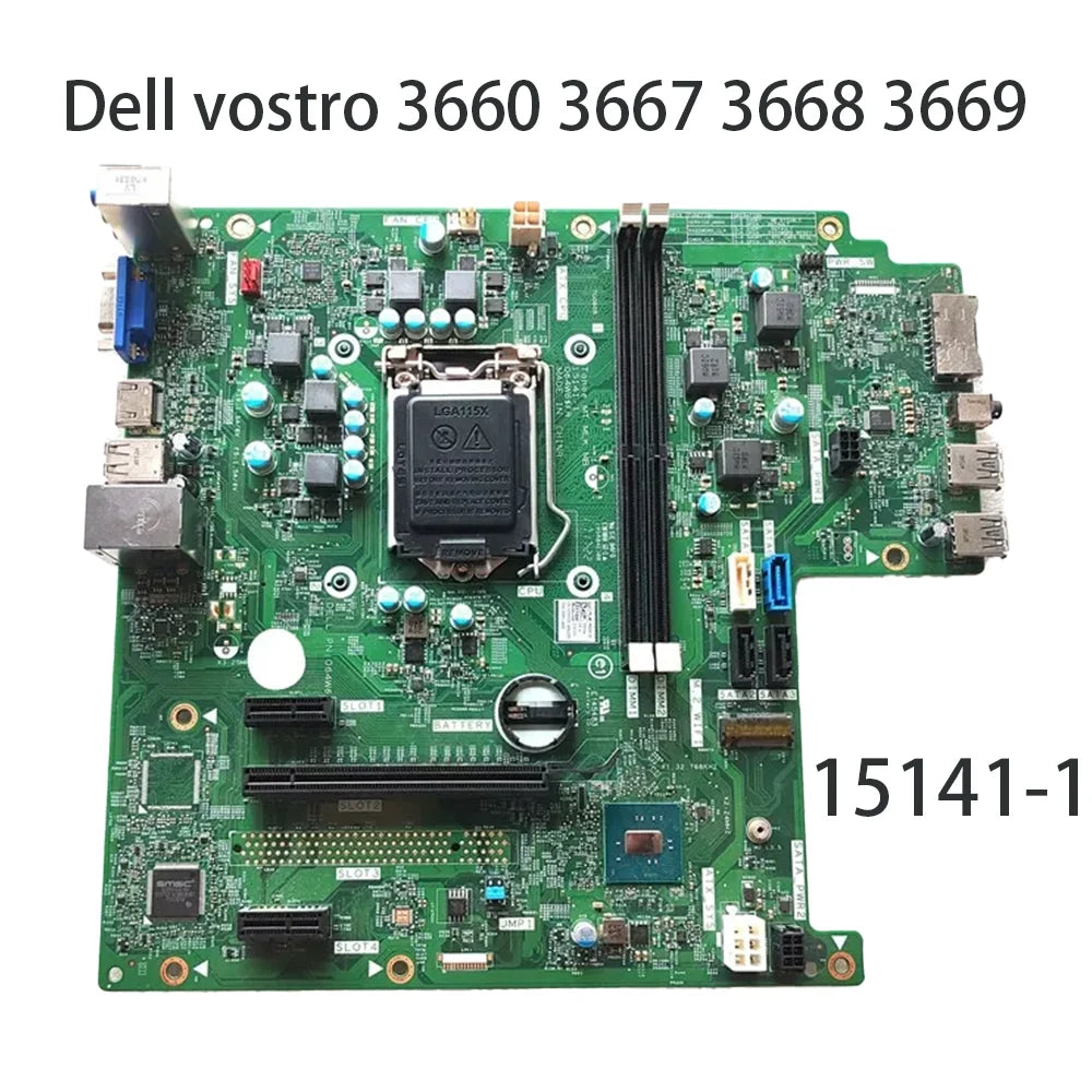 15141-1 For Dell vostro 3660 3667 3668 3669 Desktop Mainboard CN-07KY25 0H9KW5 0N9Y46 LGA1151 Motherboard DELL  laptop repair parts