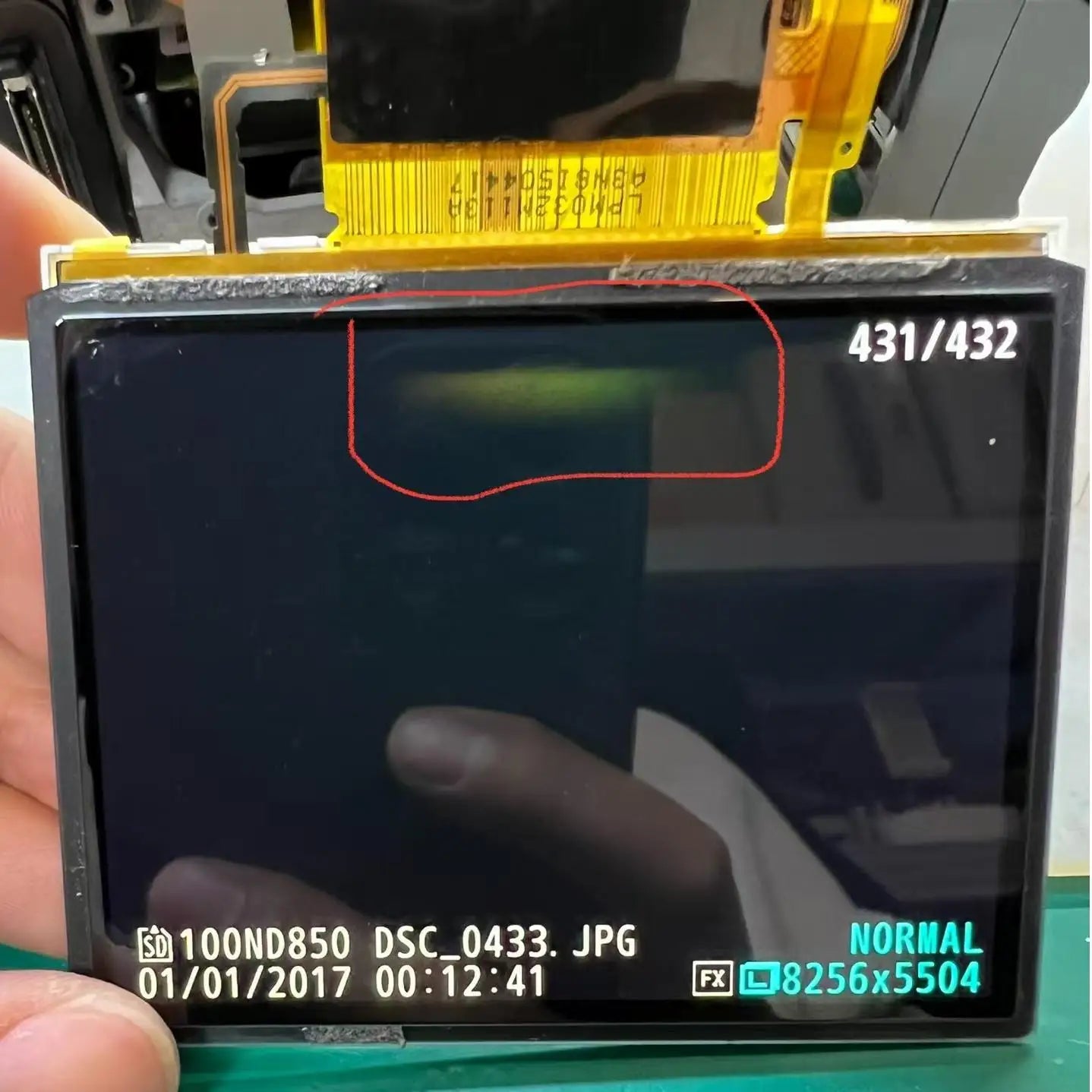 New Original Touch Screen Display LCD with Backlight for Nikon D850 D780 D6 Camera Repair Parts Digital Camera repair parts