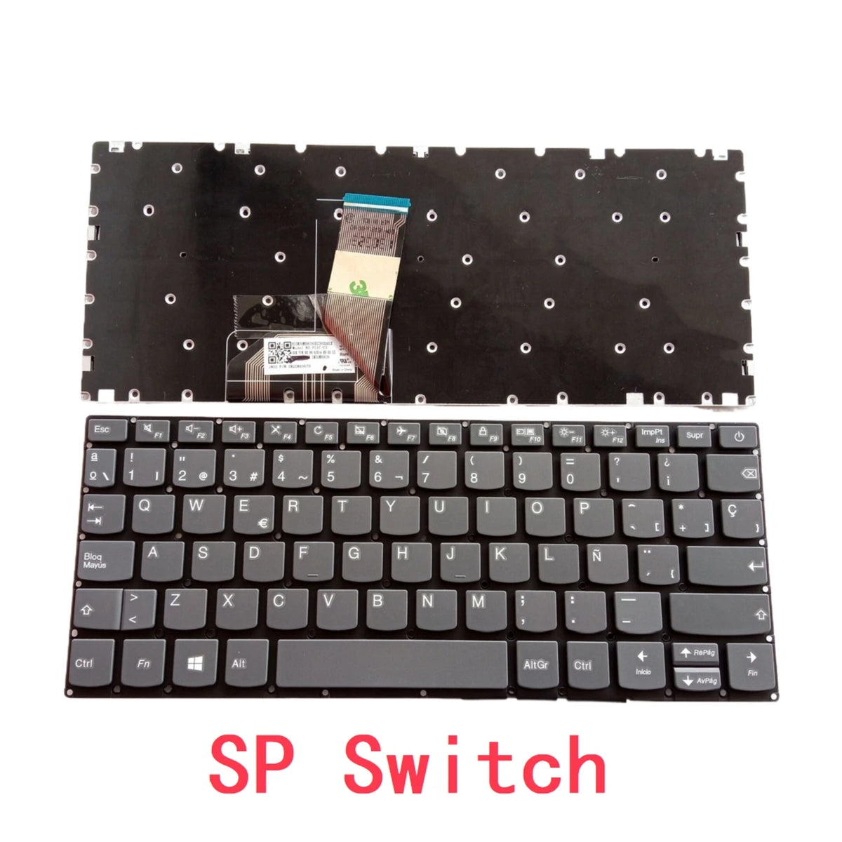 New US Russian Spanish Laptop Keyboard For Lenovo Ideapad 120S-11IAP 120S-11 120S S130-11IGM 330s-11 Notebook PC Replacement Lenovo laptop repair parts
