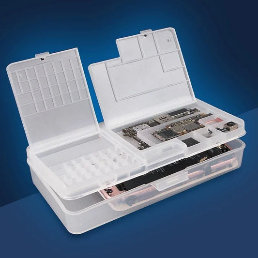 5 PCS SUNSHINE SS-001A Multi-function Storage Box for Mobile Phone Repair Motherboard IC Repair Parts Collector Accessories Professional Repair Tools