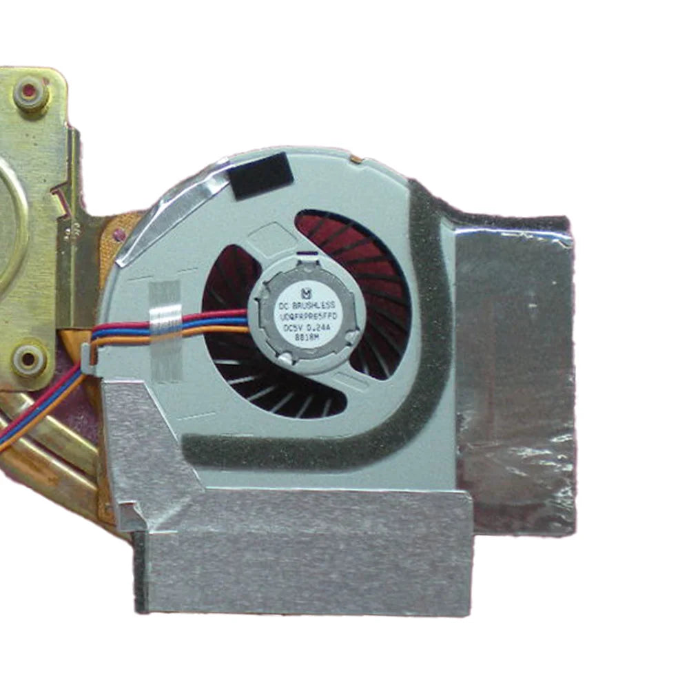 Original CPU Cooling Fan For Lenovo ThinkPad T500 W500 Laptop Fan With Heatsink 45N5493 45N5492 Lenovo laptop repair parts