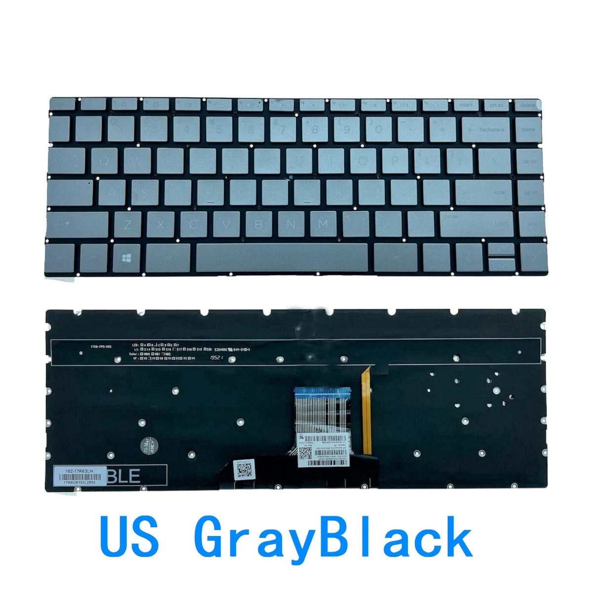 New US Russian Latin language  Backlit Keyboard For HP Pavilion 13-AN Spectre 13-AP Envy 13-AG 13M-AG 13-AH 13-AQ 13-AR HP laptop repair parts