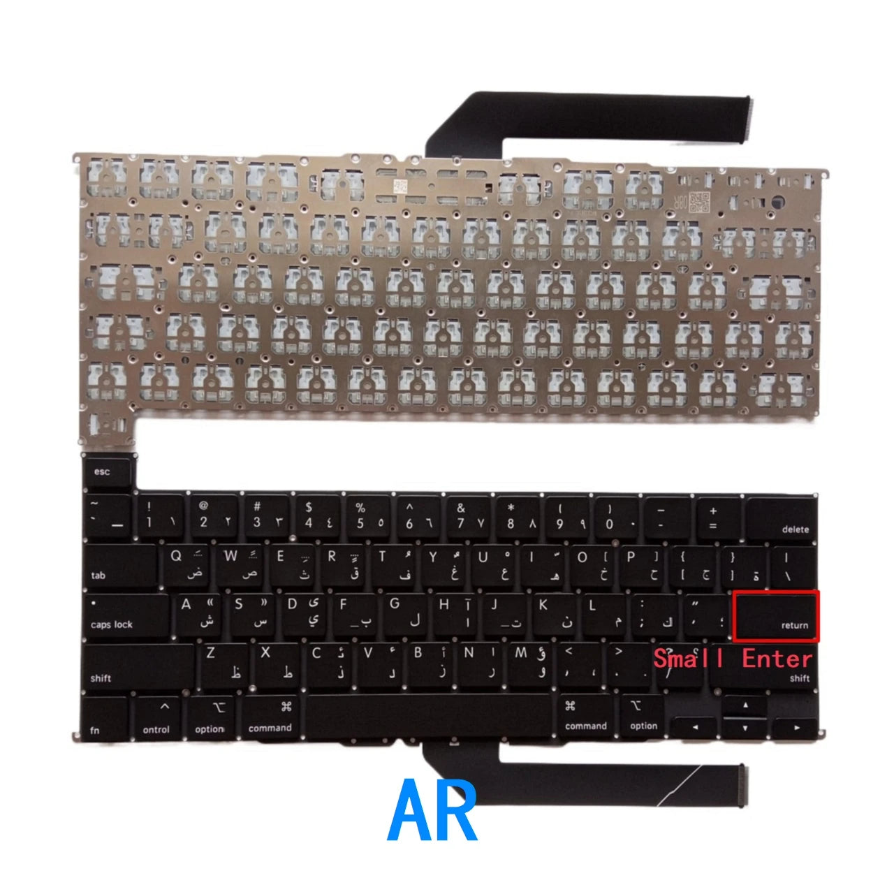 New US Russian Spanish UK Arab Language  Keyboard For Apple MacBook Pro Retina 16" A2141 2019 Year Replacement Keyboard MACBOOK laptop repair parts