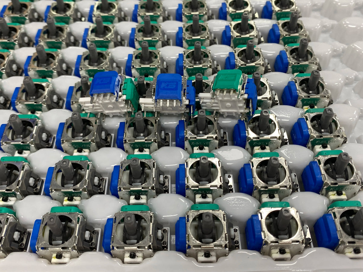 10PCS GINFULL RS13 DS13 TMR Joystick for PS5/PS4/Xbox K-Silver JS13 Pro+ 3D Analog Stick Rocker TMR Electromagnetic Joystick Game console repair parts