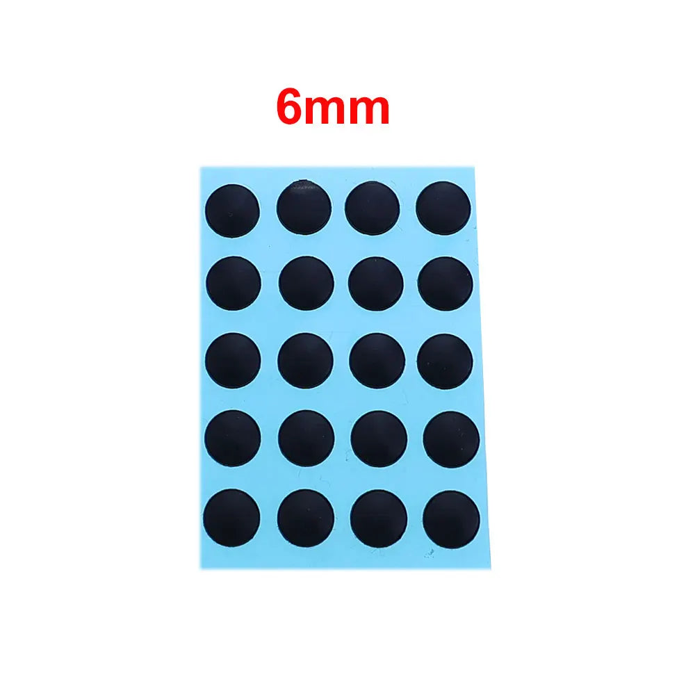 2Set 6mm 7mm Diameter ICE Version Esports Mouse Skates Mouse Feet DIY Universal Dot Mouse Pad Antii-slip Mouse Feet Sticker Game console repair parts