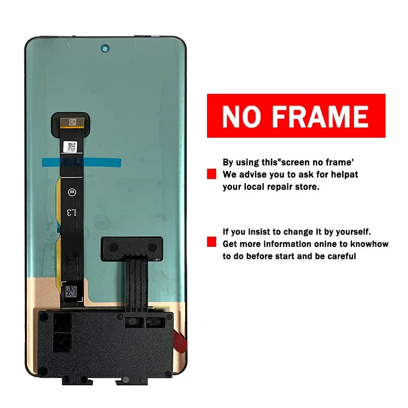 6.55''New AMOLED For Motorola Edge 40 Neo LCD XT2307-1 Display Touch Screen Digitizer Assembly For Moto Edge40 Neo LCD Motorola phone repair parts