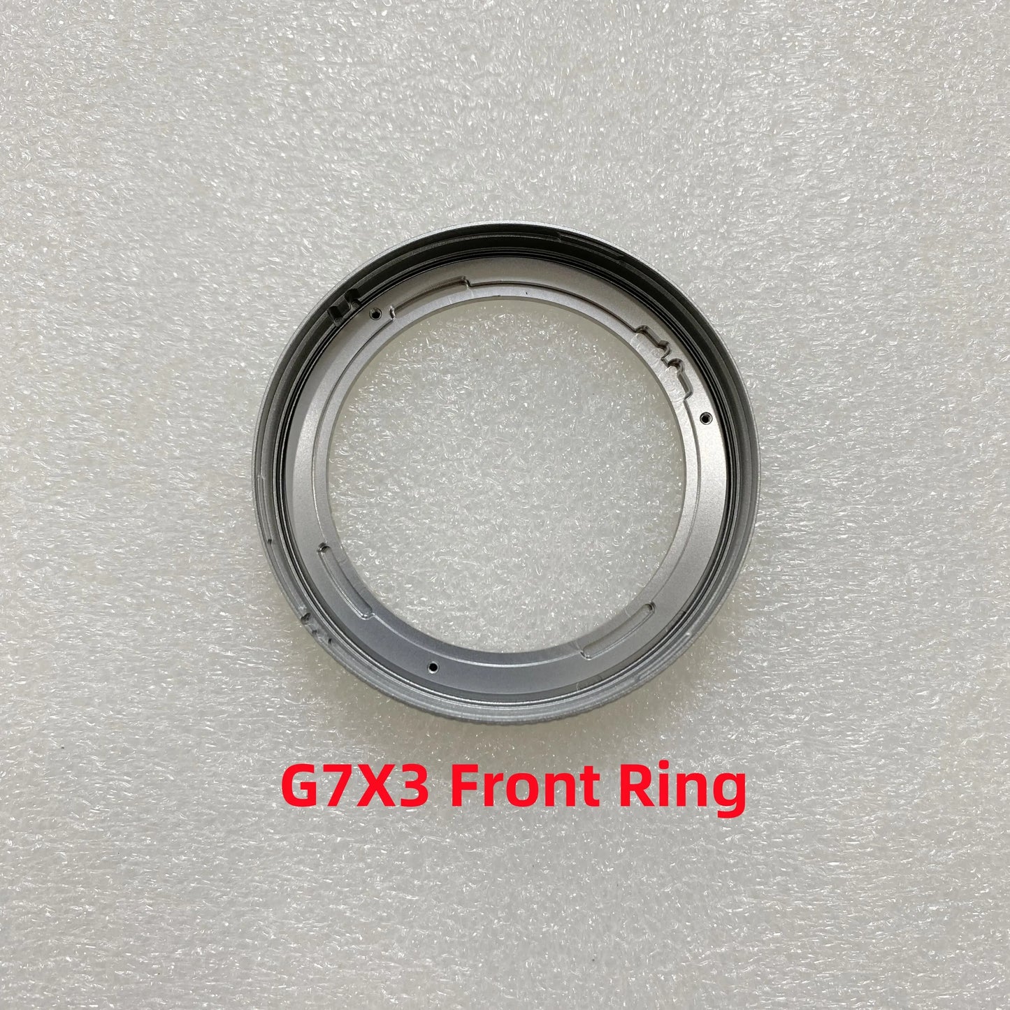 New Silver G7Xiii Lens Front Ring for Canon G7X3 G7X Mark III Front Cover Shell Ring Replacement Parts  Digital Camera repair parts