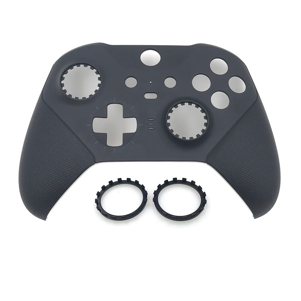 1Set Replacement Housing Shell For Xbox One Elite Series 2 Controller Front Cover Shell Case Faceplate Thumbstick Rings Game console repair parts