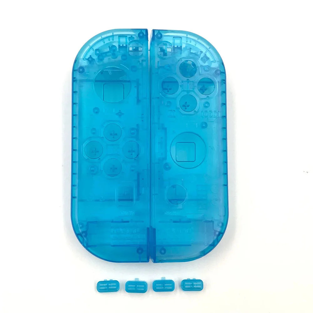 For Replacement Clear Transparent Shell Cover SL SR Buttons for Nintendo Switch NS Joy Con Controller Game console repair parts