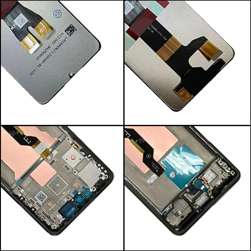 6.75"New For ZTE A76 Display Screen For ZTE Blade A76 4G LCD Z2474 Display Touch Screen Digitizer Assembly Replacement ZTE phone repair parts