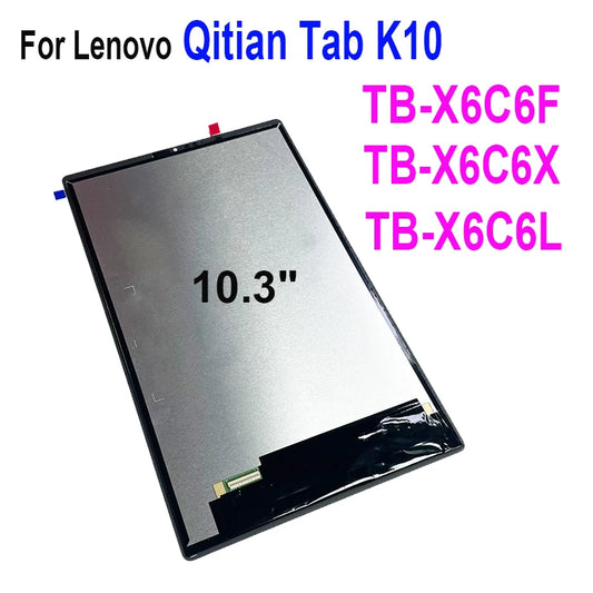 Tablet LCD For Lenovo Qitian Tab K10 TB-X6C6 TB-X6C6F TB-X6C6X LCD Display Touch Digitizer Screen Replacement Parts Lenovo tablet repair parts