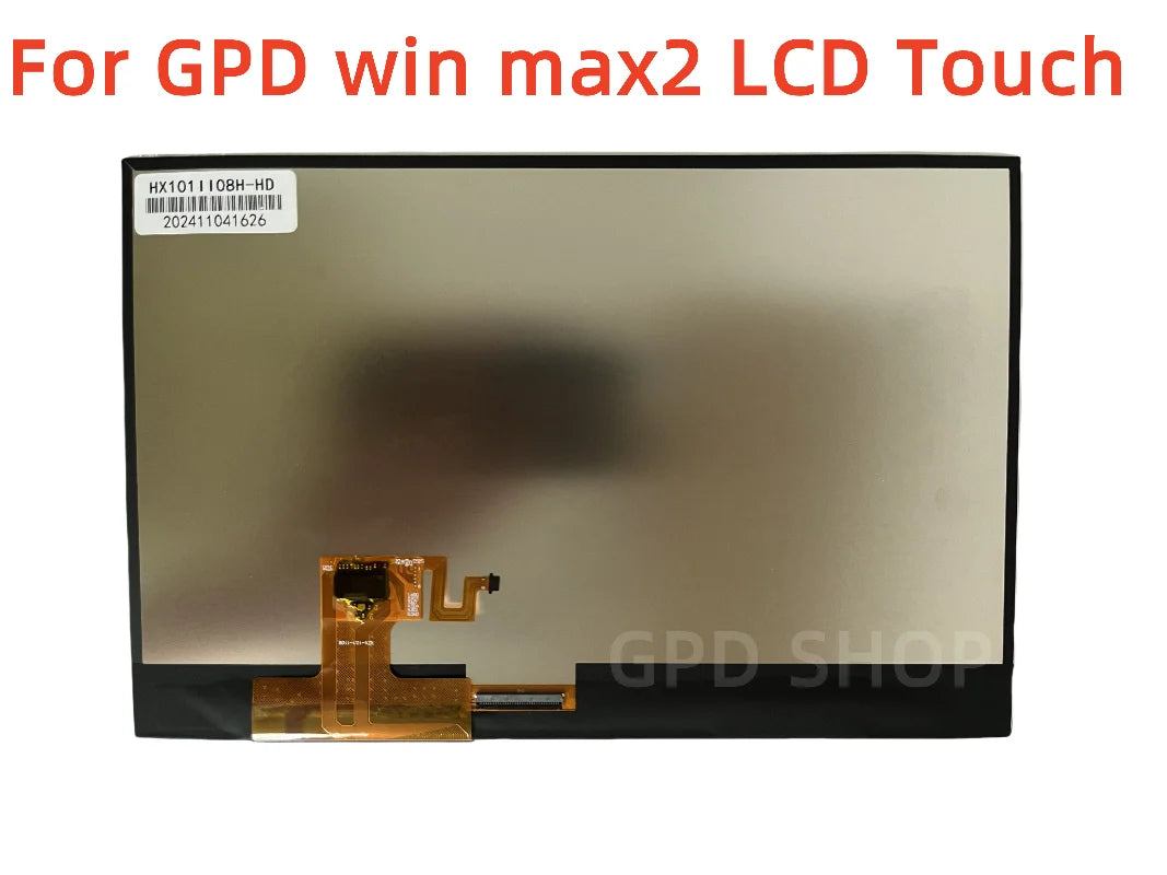 Original New For GPD Win max2 LCD Display With Touch Screen Digitizer Assembly For GPD Win max2 Screen Accessories Replacement Game console repair parts