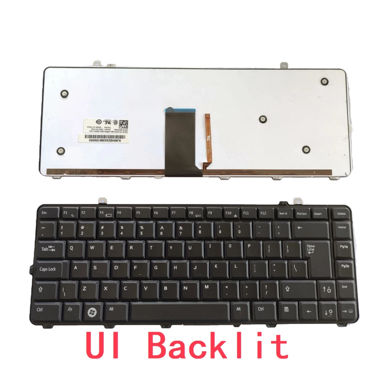 New US UI Russian Latin Brazil Laptop Backlit Keyboard For Dell Studio 1535 D1535 1531 1536 1537 1435 1555 PP39L PP24L 1557 1558Dell laptop repair parts