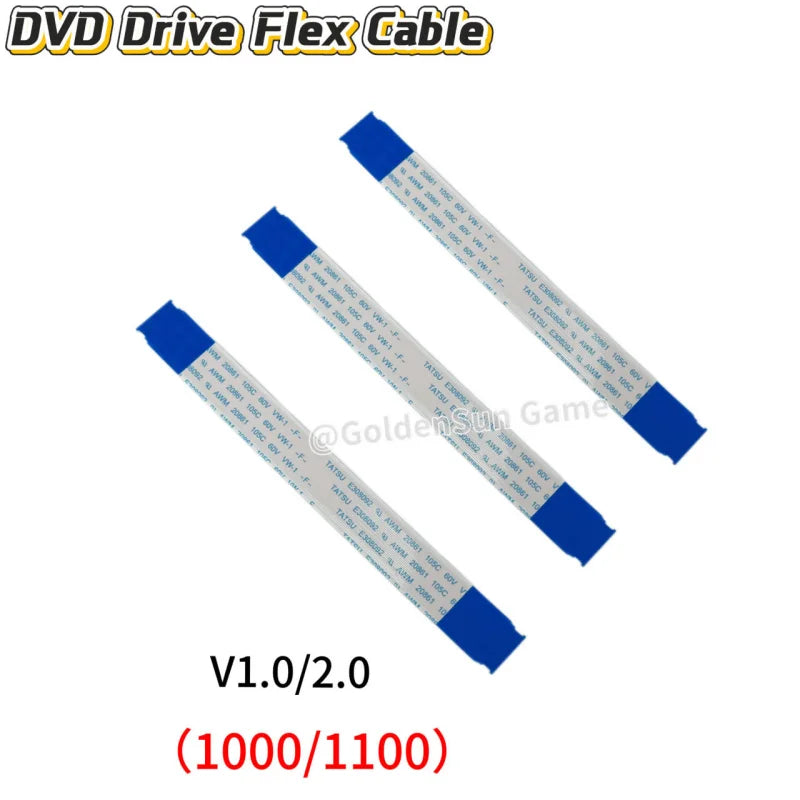 30pcs/lot for PS5 Game Console V1.0 2.0 3.0 DVD Drive Laser Lens Flex Cable for Ps5 1000/1100/1200 Power Connection Cable Repair Game console repair parts