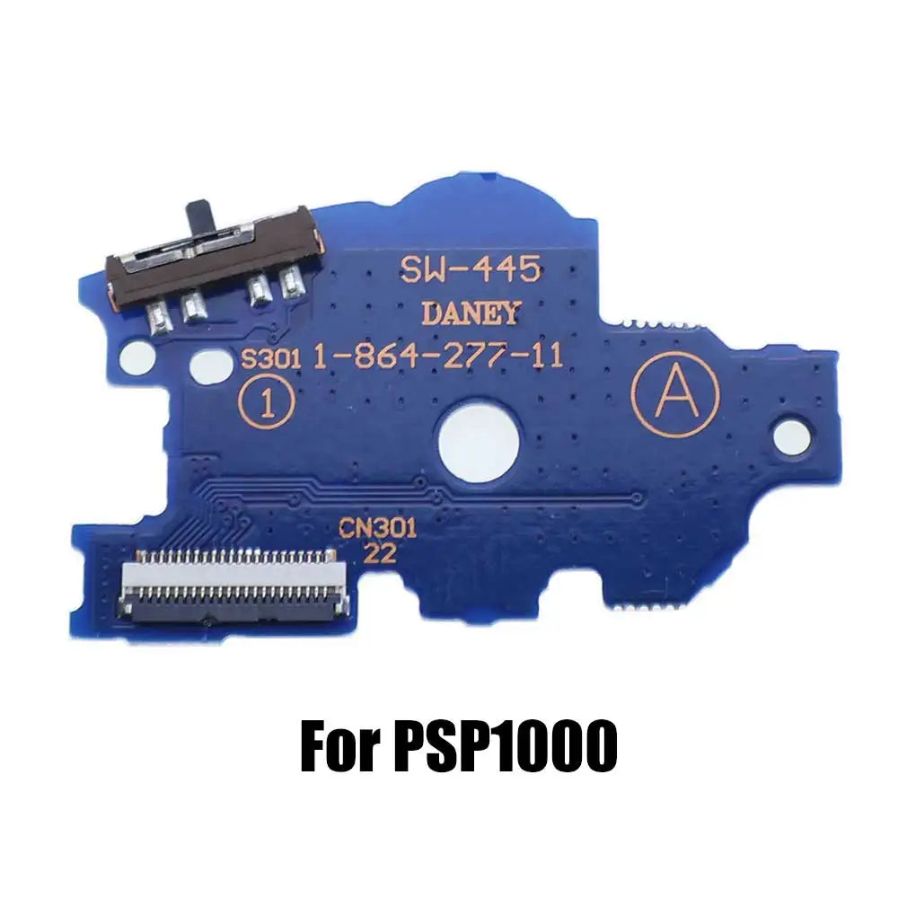 1Piece PCB Power On Off Switch Board Replacement Parts For PSP1000 PSP2000 PSP3000 Built-in Sliding Switch Start Keys Accessorie Game console repair parts