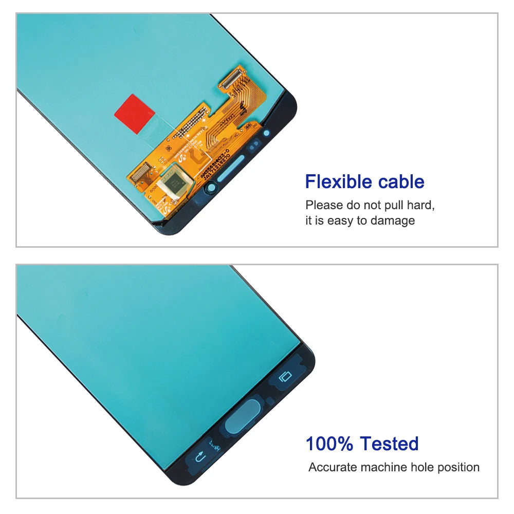 5.7'' Super AMOLED C7000 Display Screen, for SAMSUNG Galaxy C7 C7000 LCD Display Touch Screen Digitizer Assembly Replacement Samsung phone repair parts