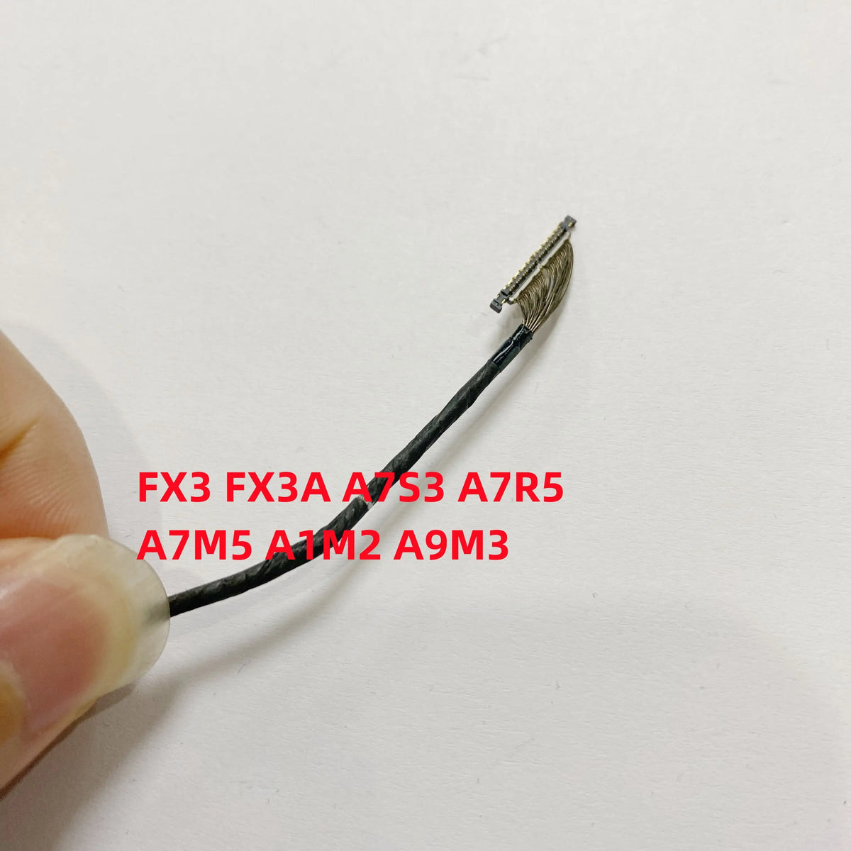 New A7M4 A7M5 LCD Hinge Cable For Sony A7M4 A7S3 A7C ZV1 ZV10 A7R5 A7M5 FX3 FX3A A9M3 A1M2 A7iv A7v Camera LCD Wire Repair Part Digital Camera repair parts