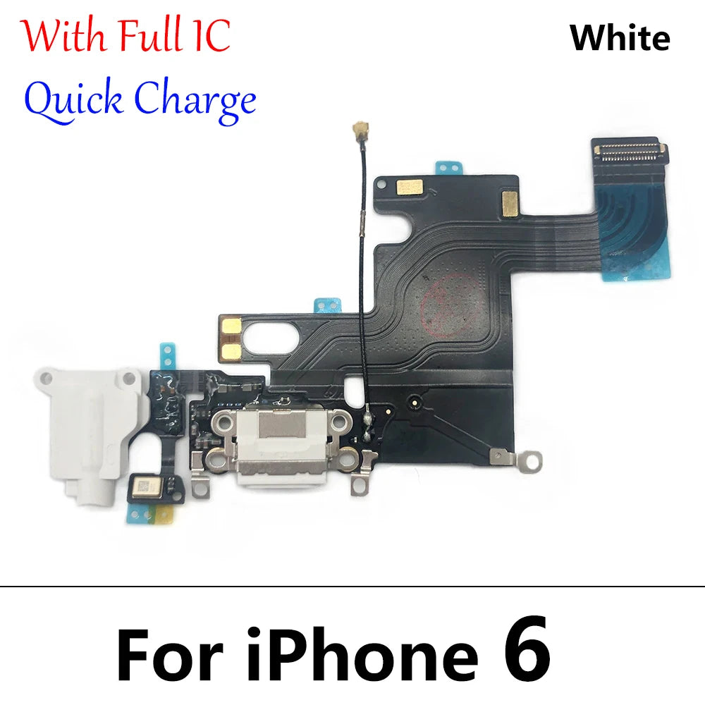 New USB Charger Board PCB Flex For iPhone 6 6G 6S 7 7G  8G 8 Plus USB Port Connector Dock Charging Board Flex Cable iPhone phone repair parts
