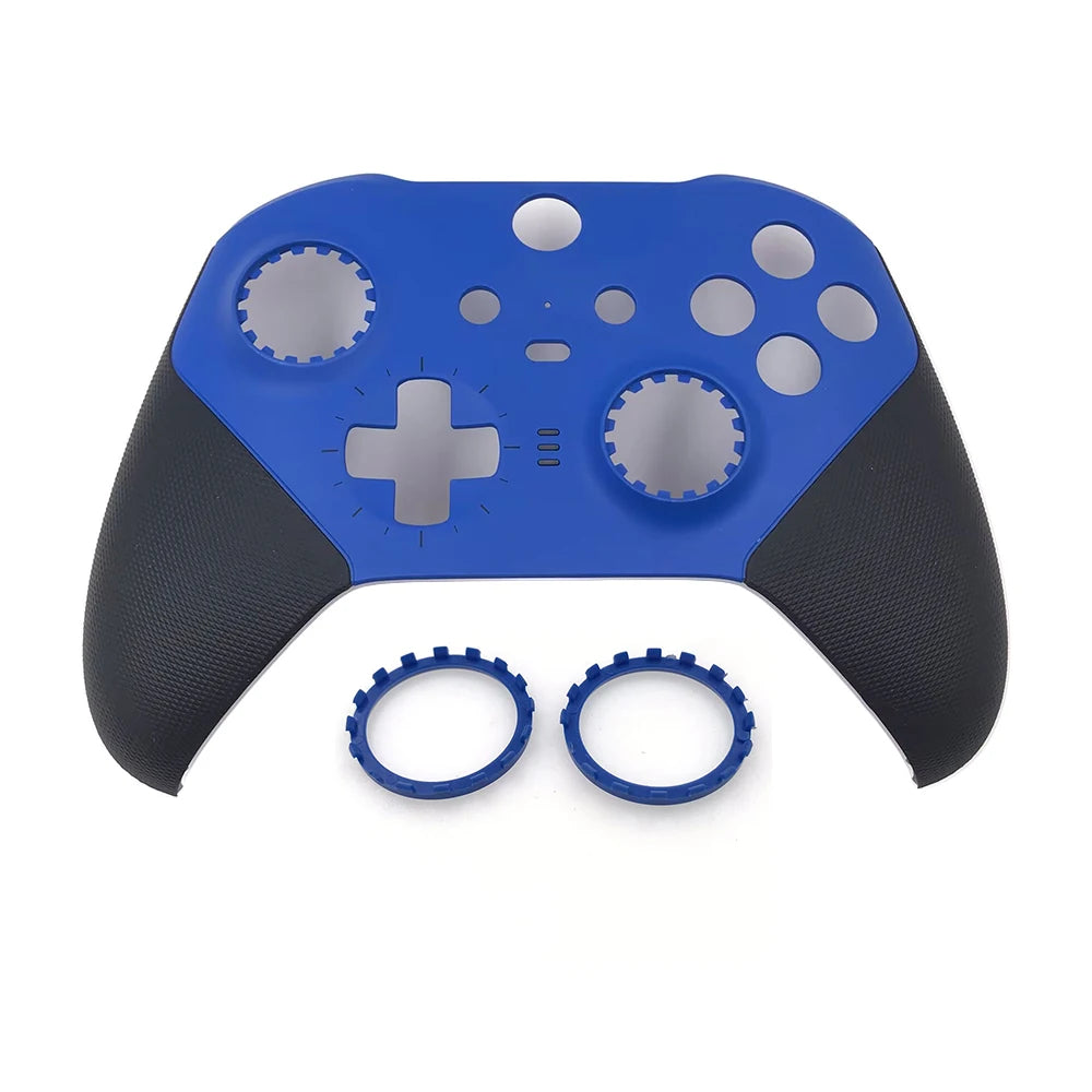 1Set Replacement Housing Shell For Xbox One Elite Series 2 Controller Front Cover Shell Case Faceplate Thumbstick Rings Game console repair parts