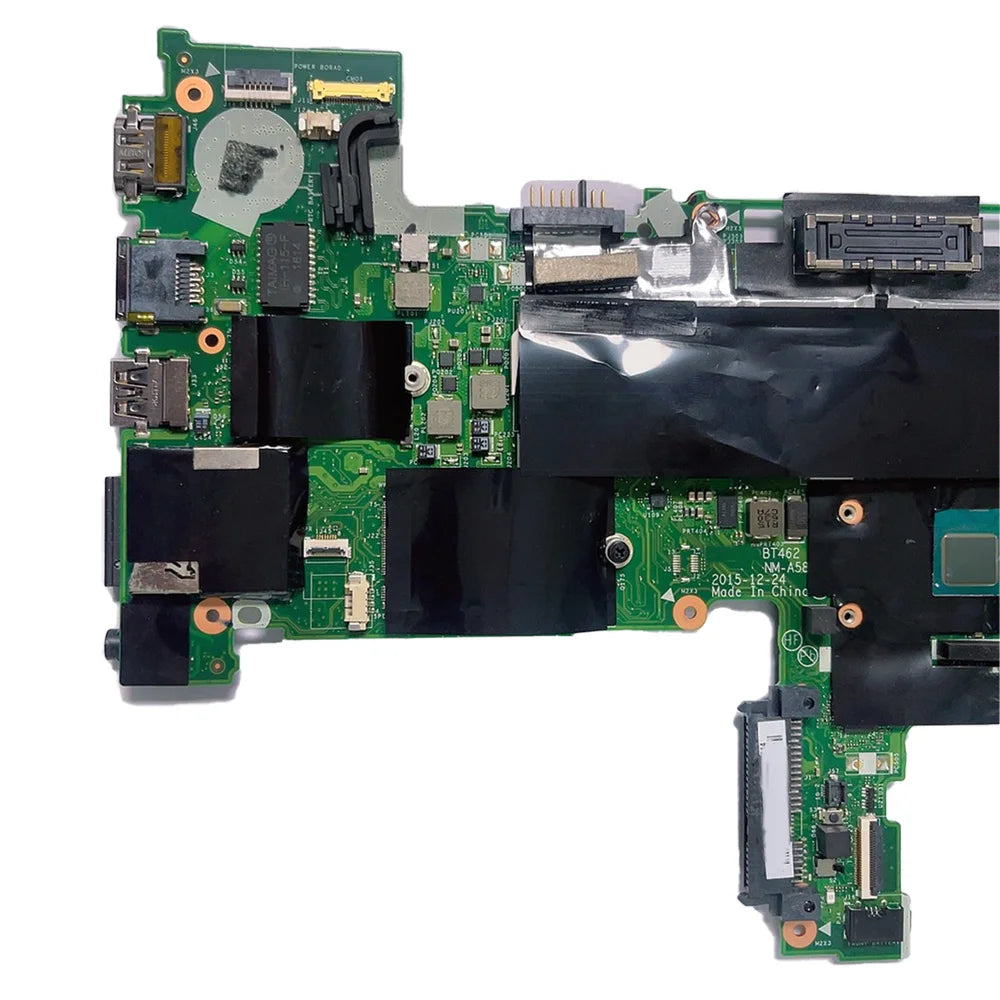 Laptop Motherboard for Lenovo Thinkpad T460 NM-A581 DDR3 With CPU I7 6600U I5 6300U 6200U GPU 940MX  01AW328 01AW329 01AW330 Lenovo laptop repair parts