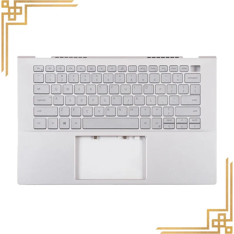 Cover Case for Dell Inspiron 14 5401 5402 5405 LCD top back housing cover bezel frame bottom case hinge upper palmrest Shell Dell laptop repair parts