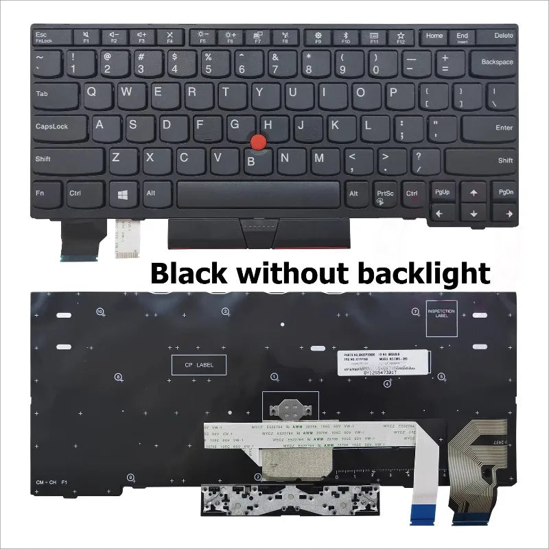 Keyboard for Lenovo Thinkpad X13 Yoga L13 X13 GEN1 Gen2/3 S2 gen7 S2 yoga gen8  laptop keyboard replacement Lenovo laptop repair parts