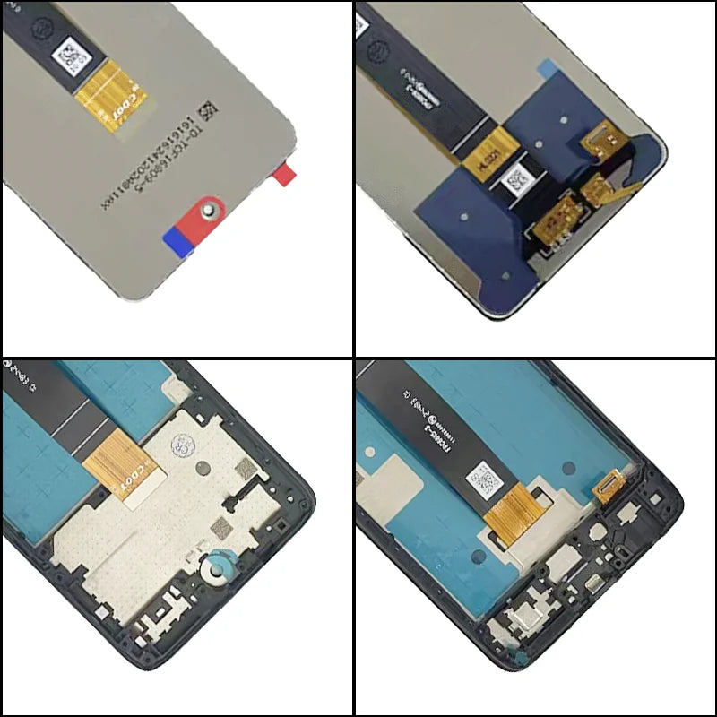 6.56”IPS LCD For TCL 50 XE/ 50XE NxtPaper 5G Display Touch Screen Digitizer T614SP, T614D T614J, T614WS Display With Frame TCL phone repair parts