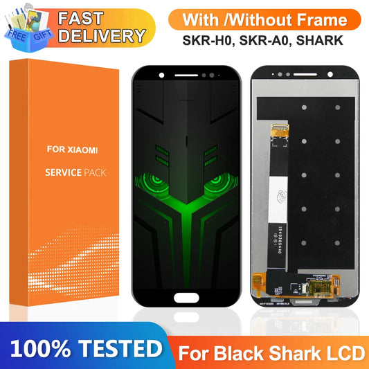 5.99" Black Shark Screen Replacement, for Xiaomi Black Shark SKR-H0 SKR-A0 SHARK KSR-H0 Lcd Display Touch Screen Assembly Xiaomi phone repair parts
