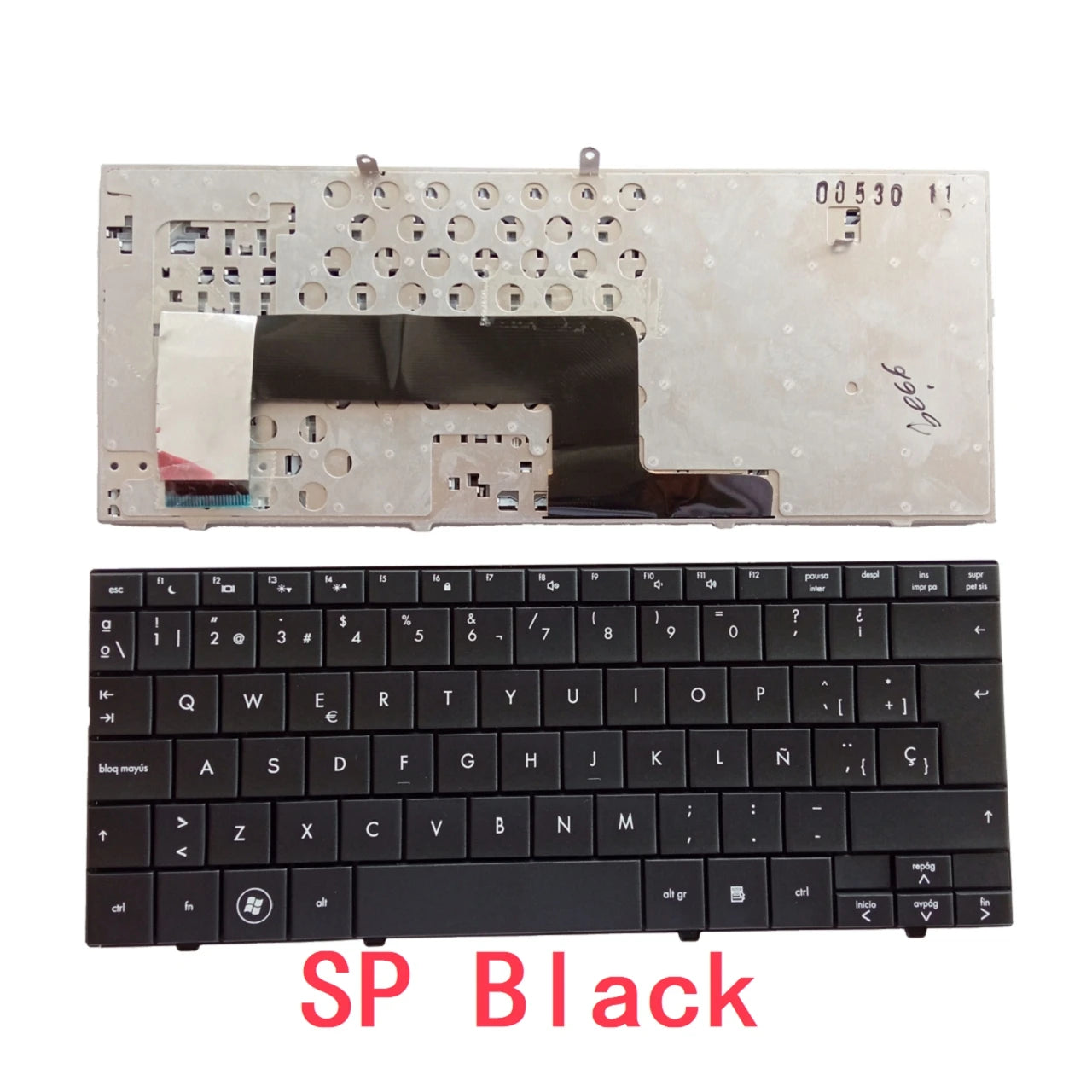 New US UI Spanish Latin Arab Brazil Laptop Keyboard For HP Compaq Mini110 Mini 110 110-1000 Mini 102 Presario CQ10-100  HP laptop repair parts