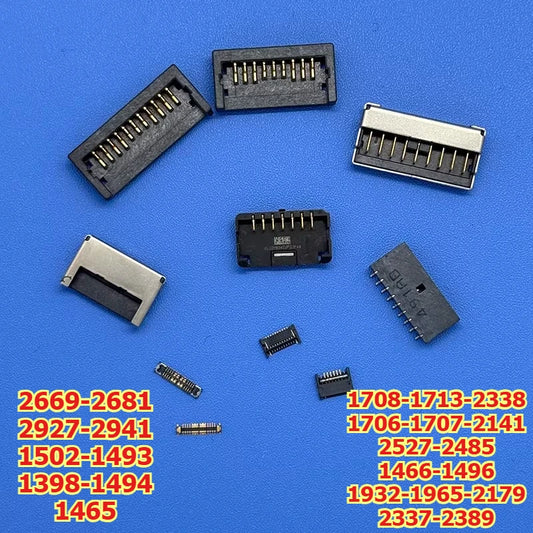 Battery FPC Connector Socket on logic board for A2338 A2337 A2681 A2941 A1706 1708 1502 1465 1398 1466 Battery Socket On-Board Macbook repair parts