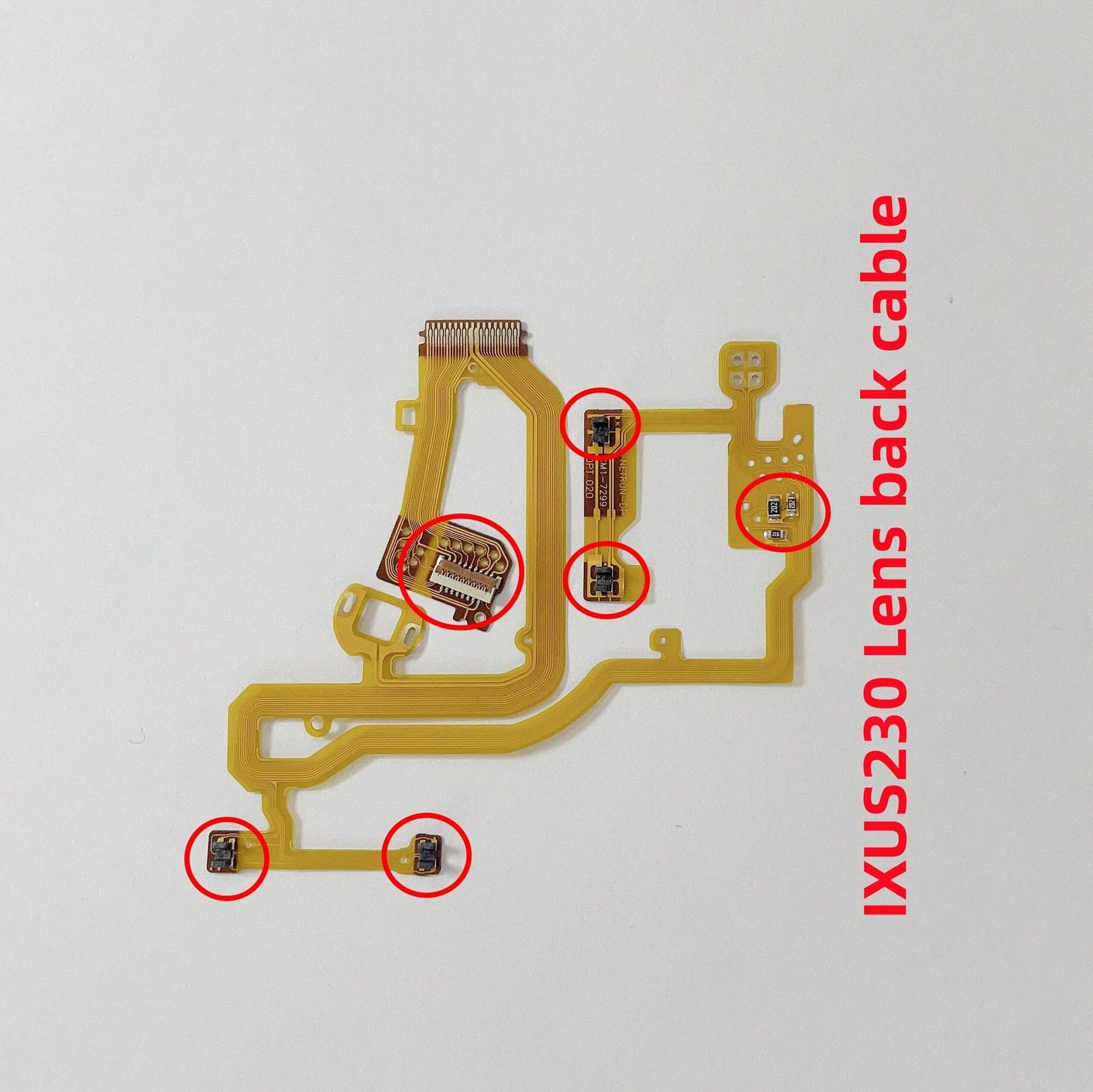 New IXUS230 Lens Back Flex Cable with Sensor for Canon IXUS230 Camera Repair Parts Digital Camera repair parts