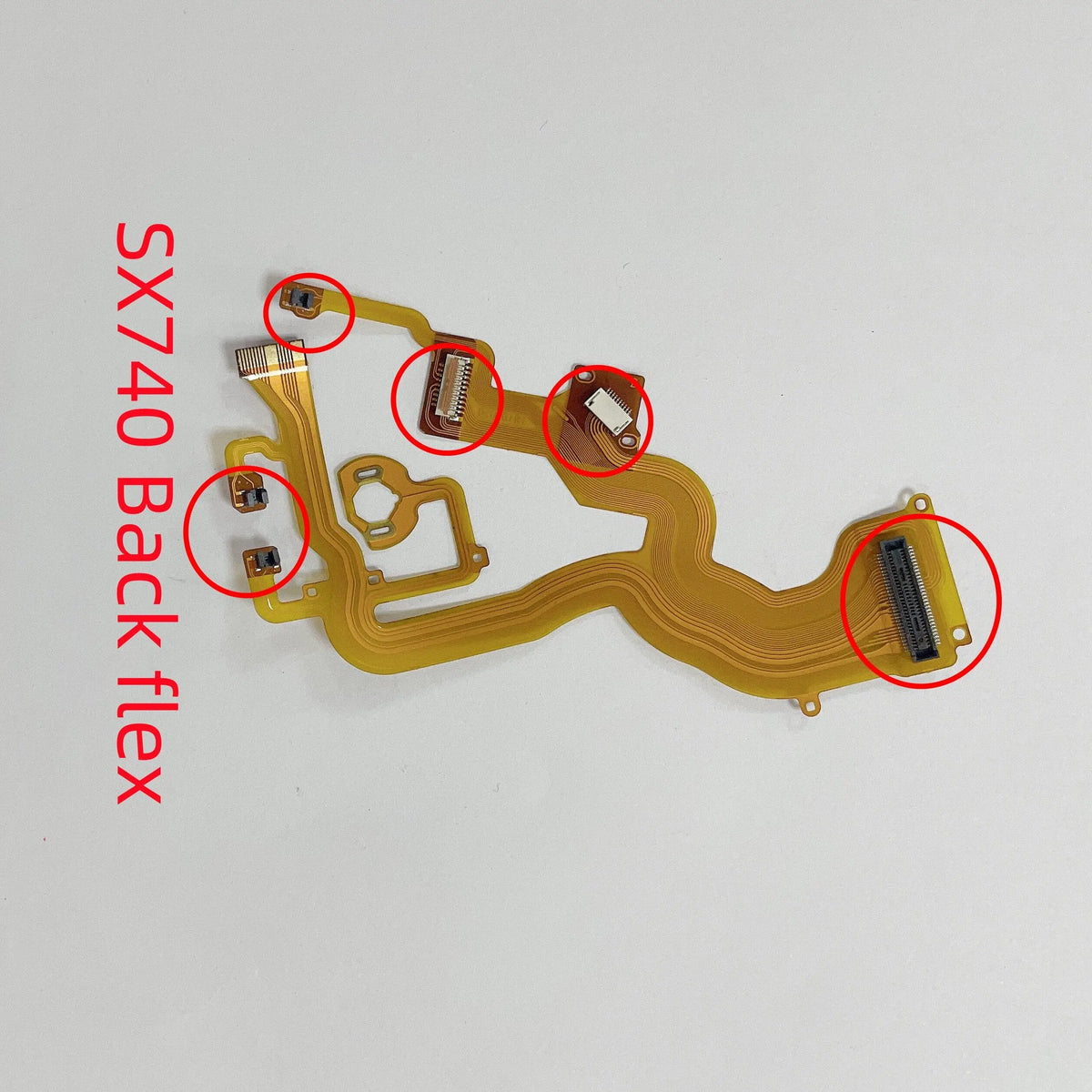 New SX740 Camera Lens Back Flex Cable With Sensor for Canon SX740 Lens Rear Cable Digital Camera repair parts