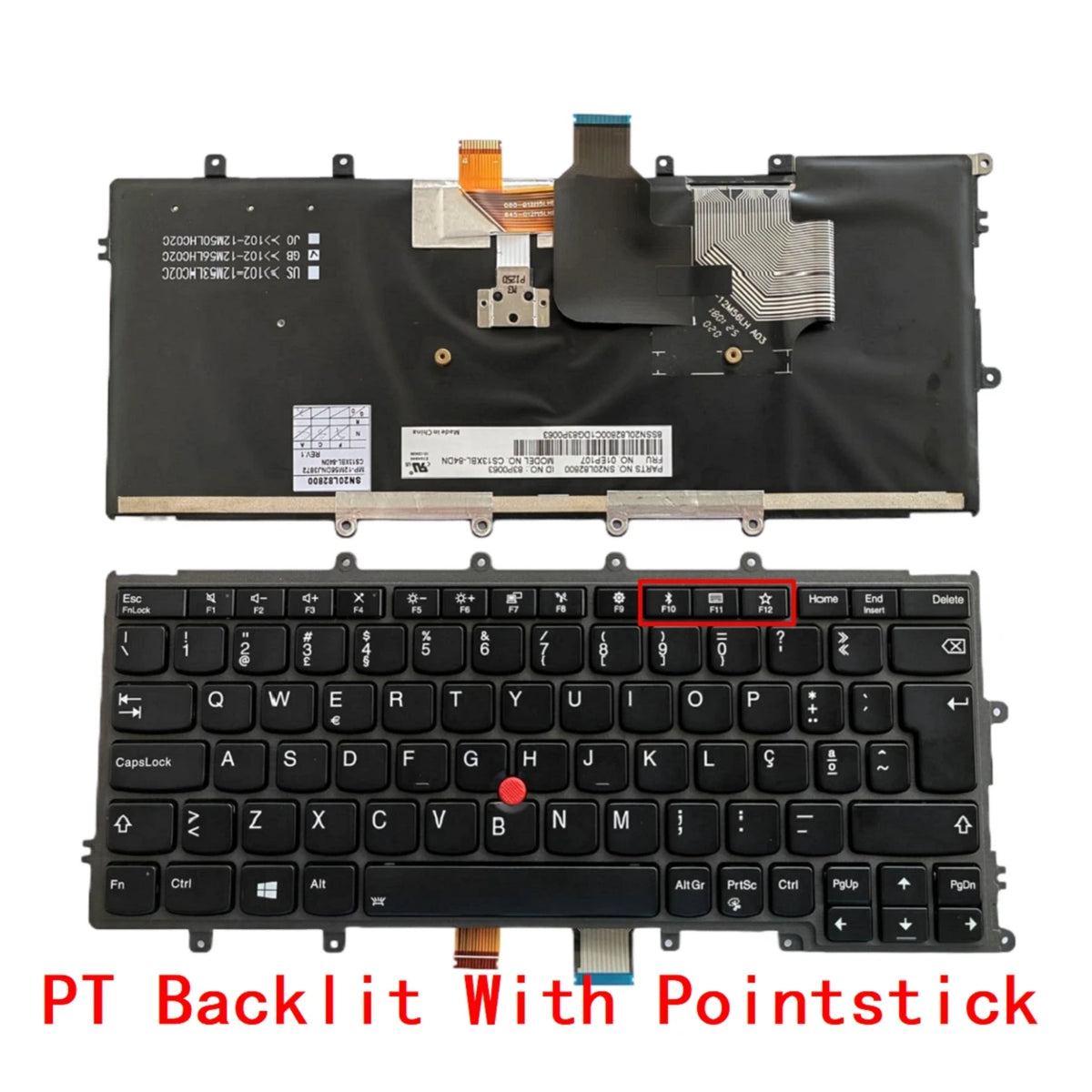New US Russian Spanish Latin Arab Brazil Portuguese Laptop Backlit Keyboard For Lenovo Thinkpad X270 Notebook PC Replacement Lenovo laptop repair parts