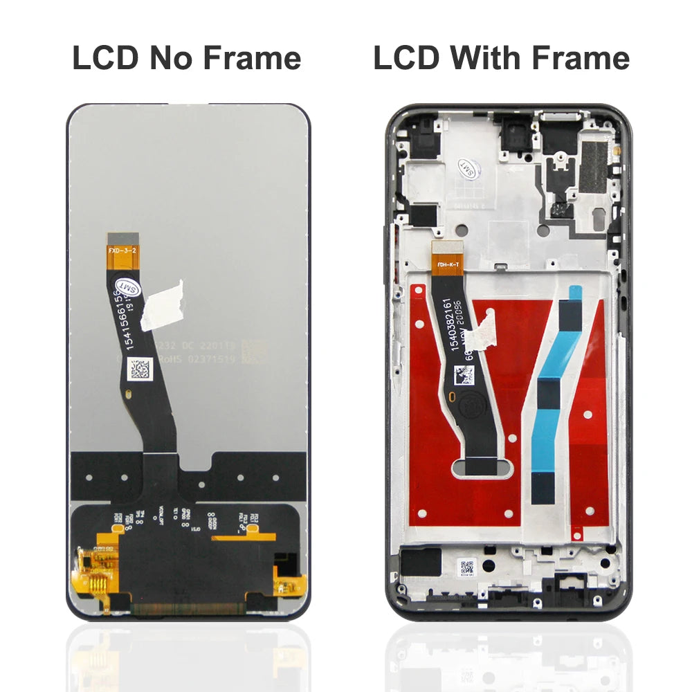 Y9S Screen Replacement for Huawei Y9S STK-L21 LCD Display Digital Touch Screen With Frame for Huawei P Samrt Pro Screen Assembly HUAWEI phone repair parts
