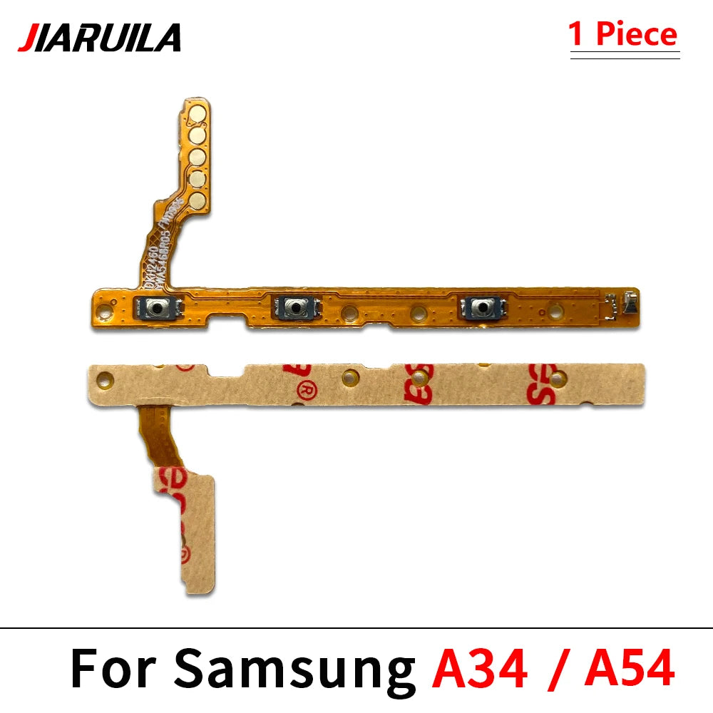 Power on off Volume Key Button Flex Cable For Samsung A13 A23 A33 A73 A53 A14 A24 A34 A54 A15 A35 A55 A04 A04s A05 A05 4G 5G Samsung phone repair parts