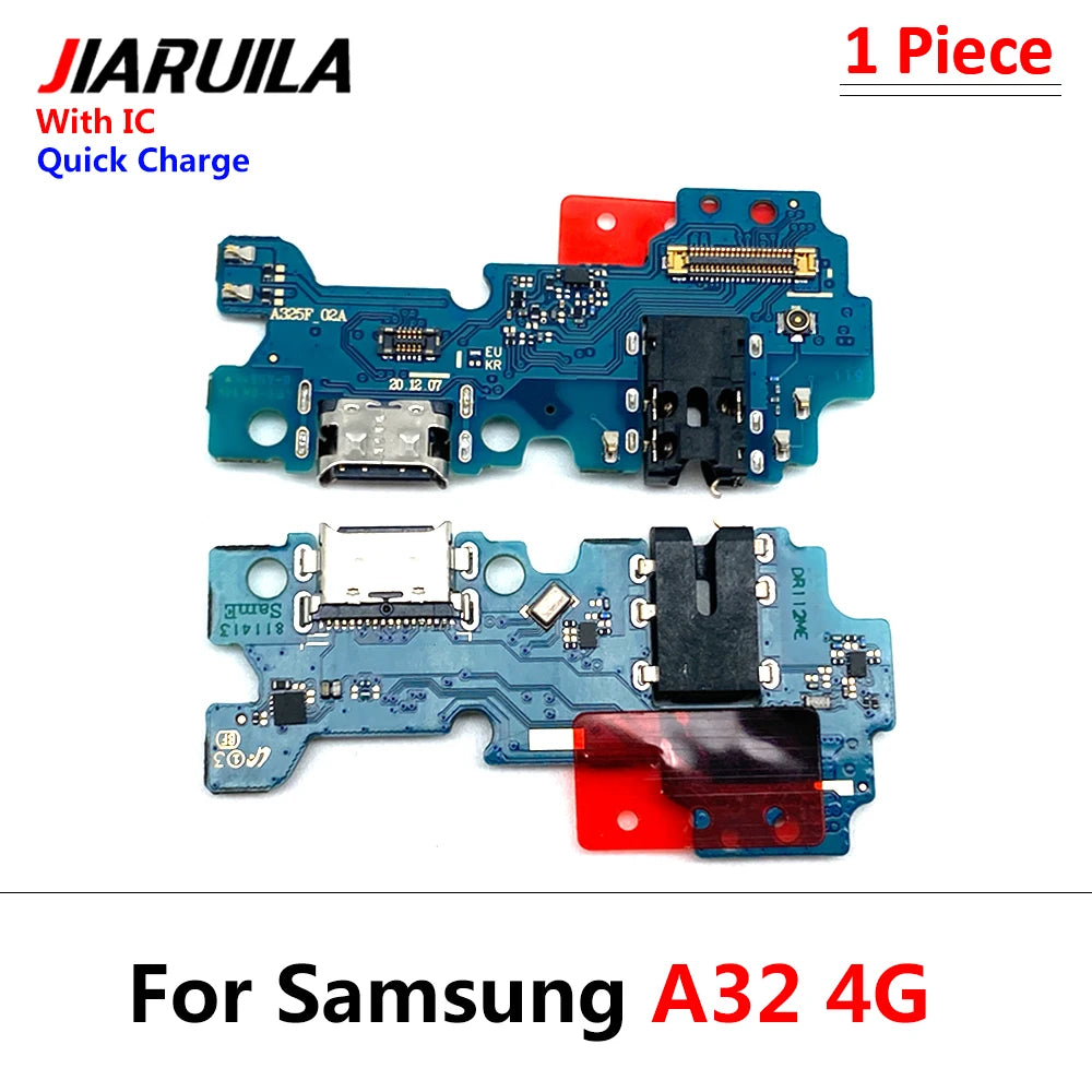 USB Charger Charging Board Dock Port Connector Flex Cable For Samsung A12 A02 A02s A03s A03 Core A13 A22 A32 A33 A53 A04 4G 5G Samsung phone repair parts