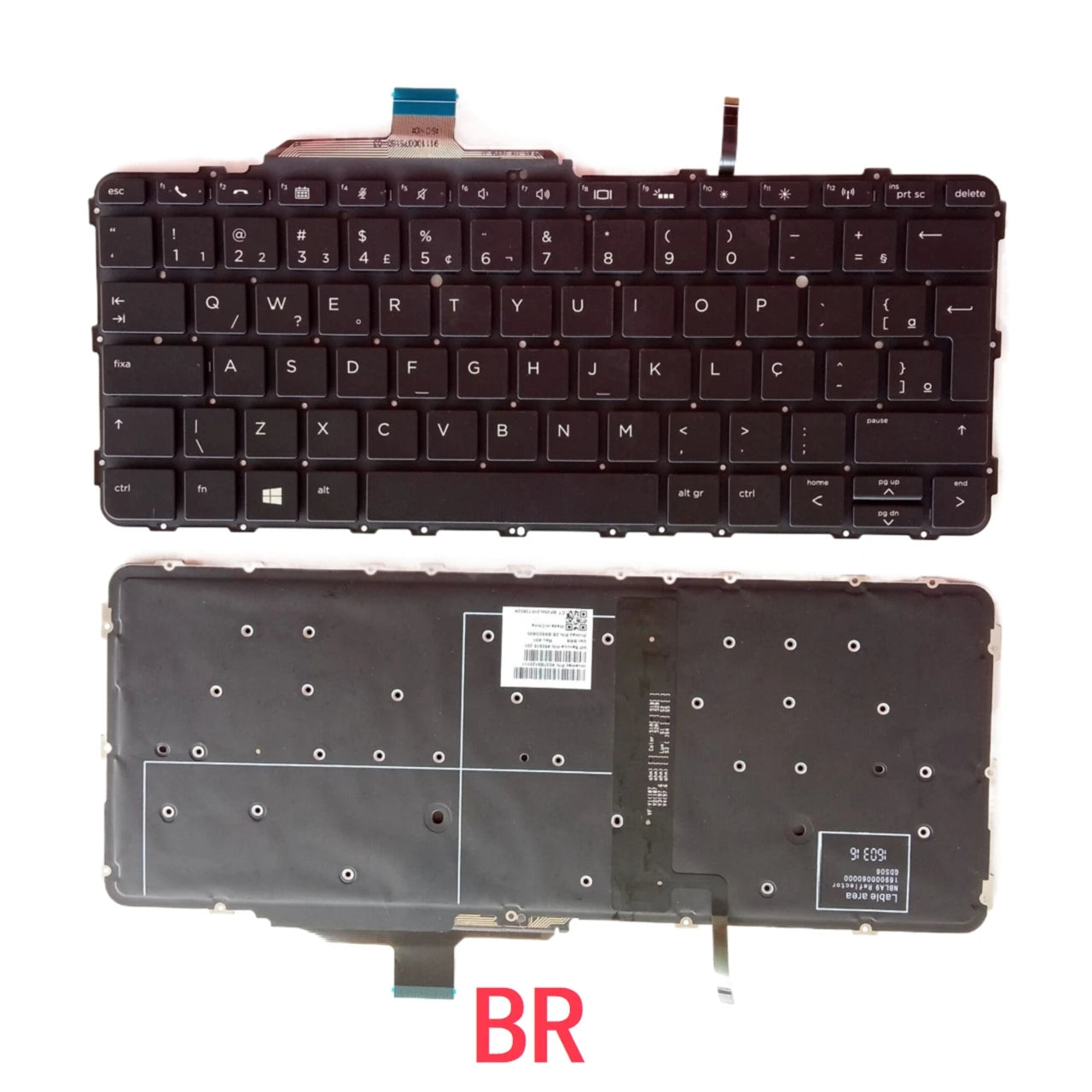 New US Spanish Latin UK Arab Brazil Portuguese Laptop Backlit Keyboard For HP EliteBook Folio G1 904671-001  HP laptop repair parts