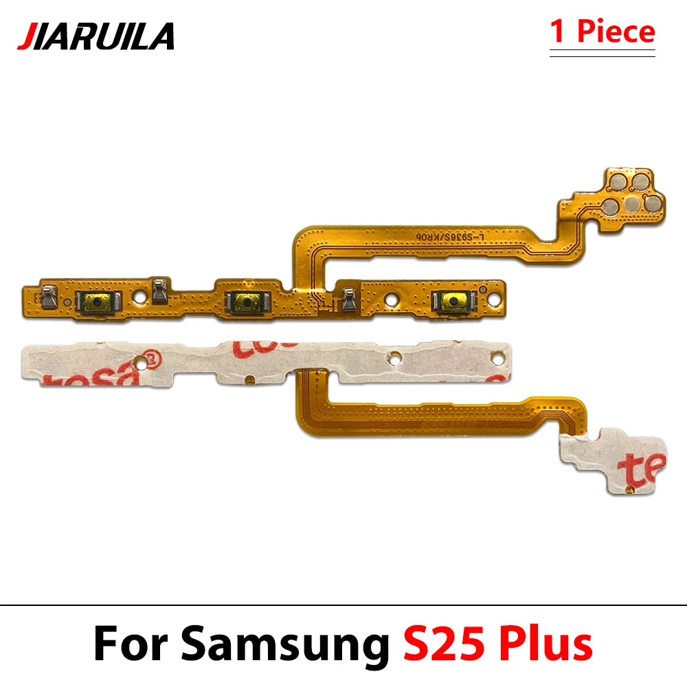 New For Samsung S22 S23 S24 S25 S26 Plus Ultra 4G 5G Power on off Volume Key Button Button Flex Cable Samsung phone repair parts