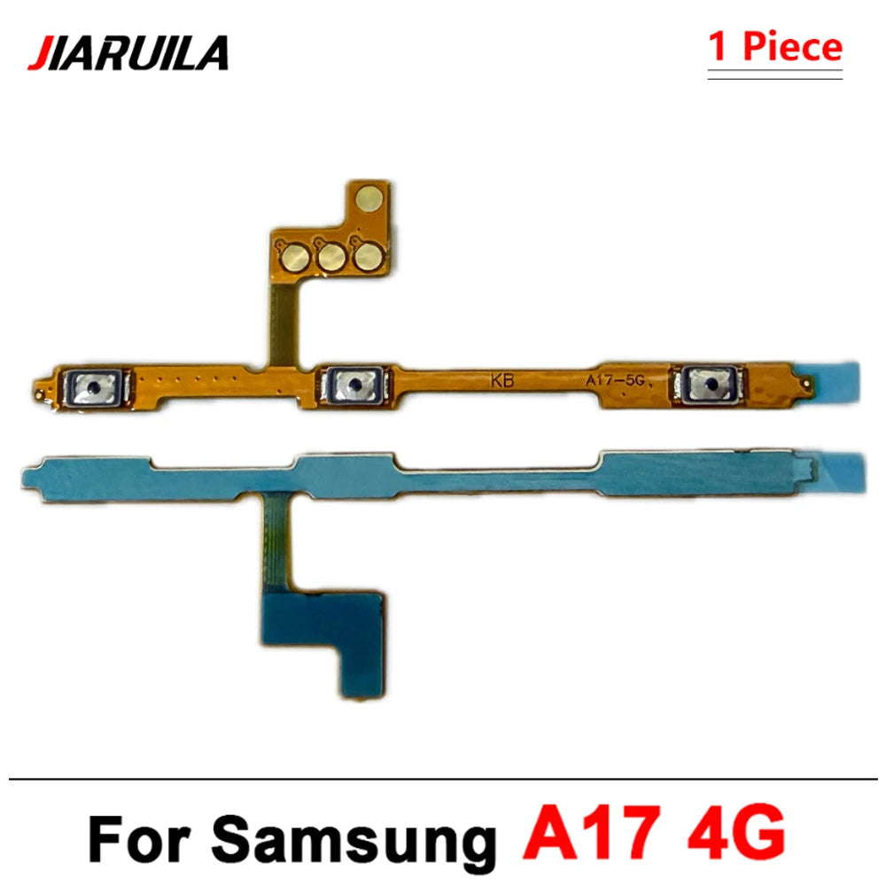New For Samsung A06 A06s A16 A26 A36 A56 A07 A17 A37 4G 5G Volume Button Power Switch On Off Button Flex Cable Samsung phone repair parts