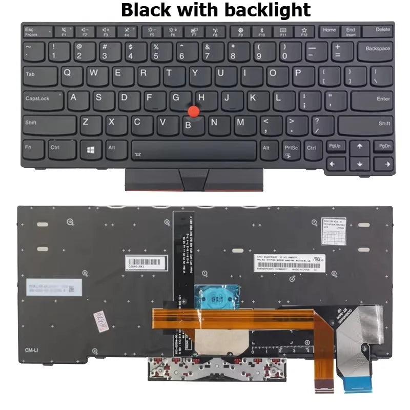 Keyboard for Lenovo Thinkpad X13 Yoga L13 X13 GEN1 Gen2/3 S2 gen7 S2 yoga gen8  laptop keyboard replacement Lenovo laptop repair parts