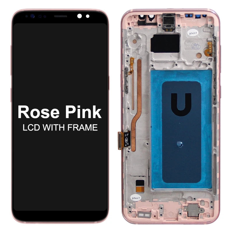 TFT For Samsung Galaxy S8+ G955F Lcd Display Digital Touch Screen S8 Plus Display Screen Assembly Replacement Parts With Frame Samsung phone repair parts